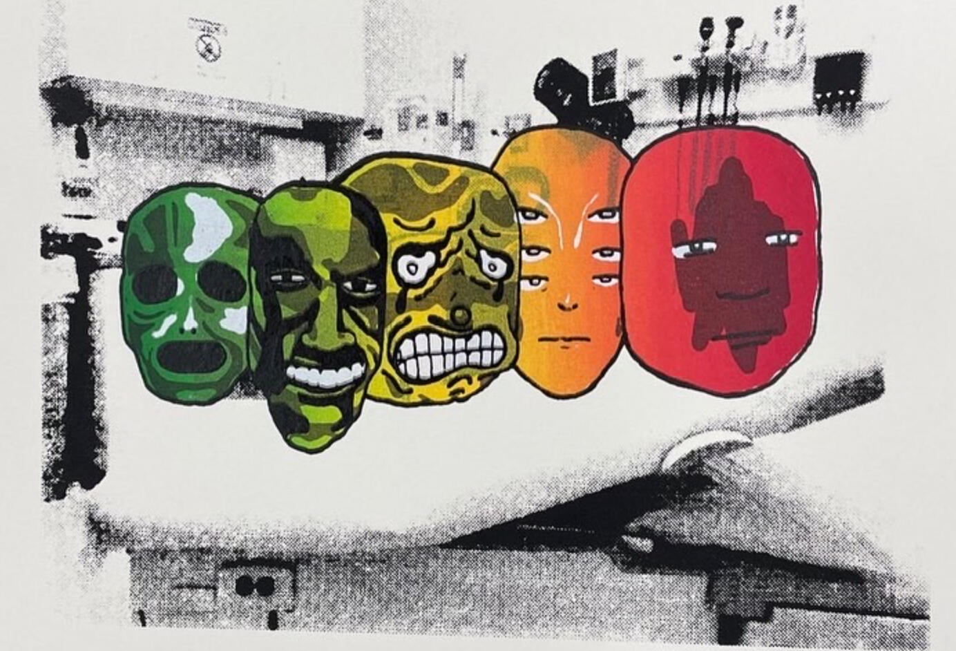 how do you feel? screenprint 2022